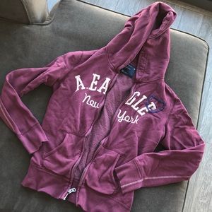 Zippered hoodie